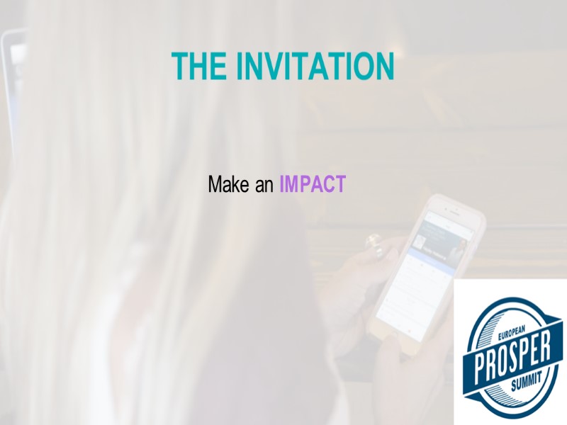 Make an IMPACT THE INVITATION
